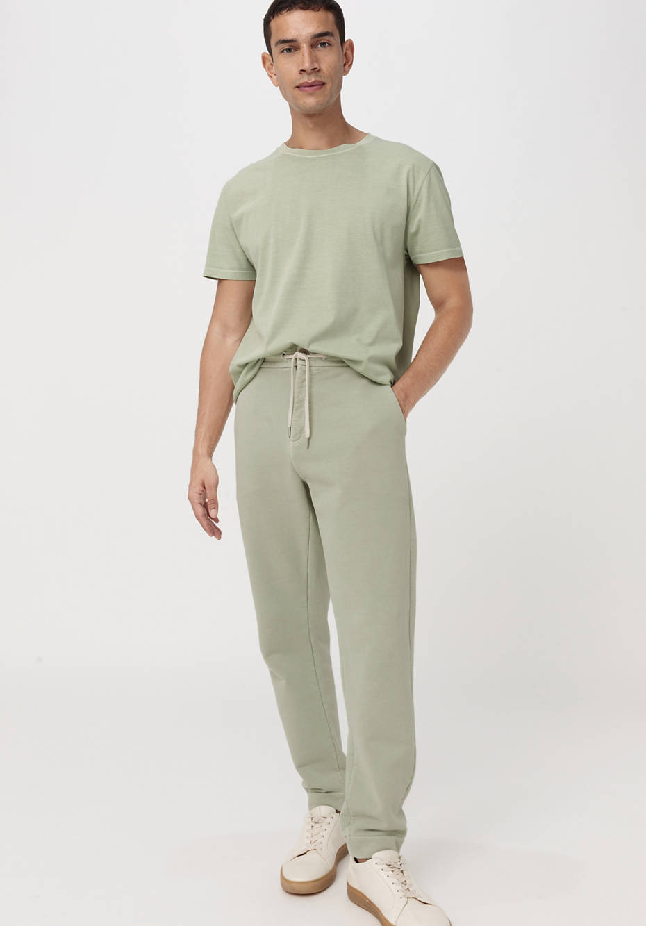 Joggpants mineralgefärbt aus reiner Bio-Baumwolle