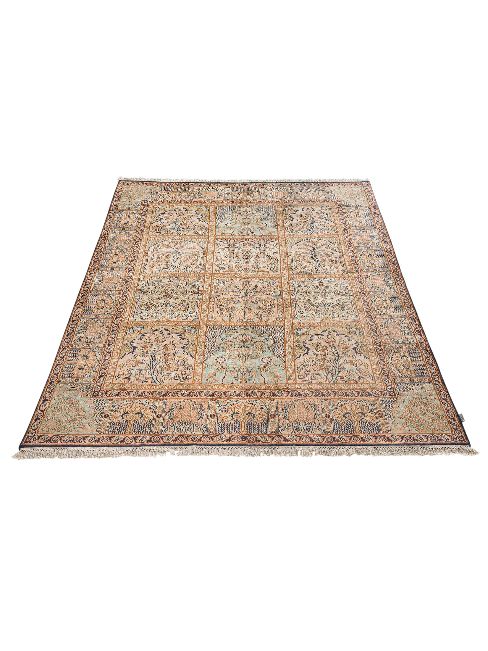 Kaschmir Seide 18/18 ca. 153 x 222 cm, Unikat / Einzelstück
