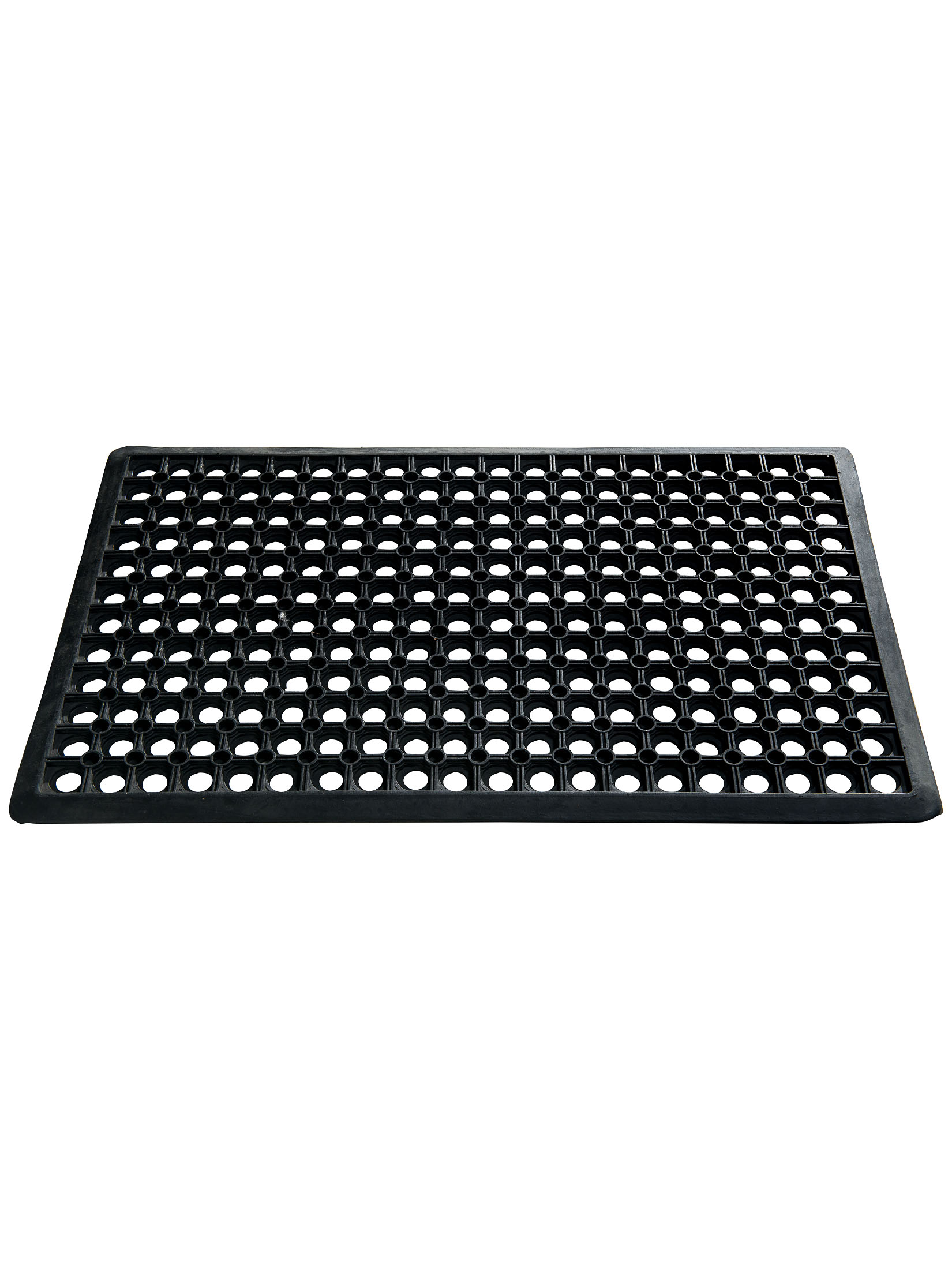 Rubber Fußmatte, Schwarz