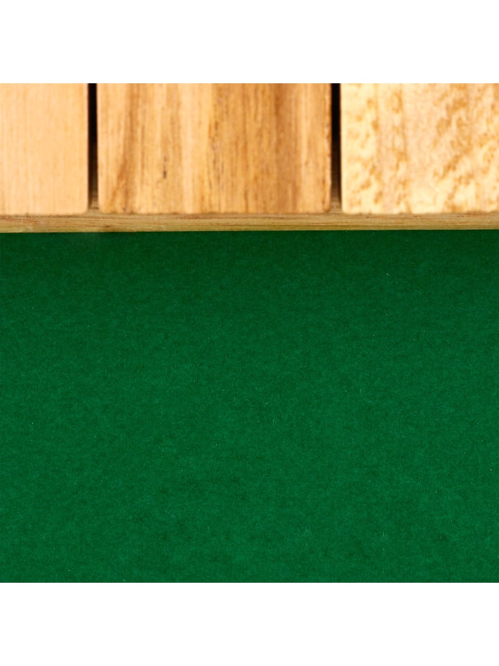 relaxdays Shut the Box Spiel in Natur/Grün günstig kaufen onesize