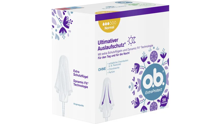 O.B. Tampons ExtraProtect Normal