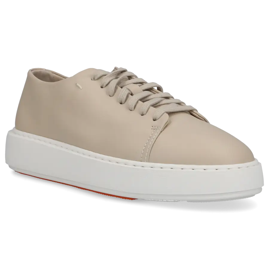 Santoni - Sneaker low 60994 Kalbsleder - grau