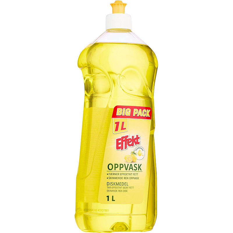 Effekt Oppvaskmiddel 1 l sitron Effekt