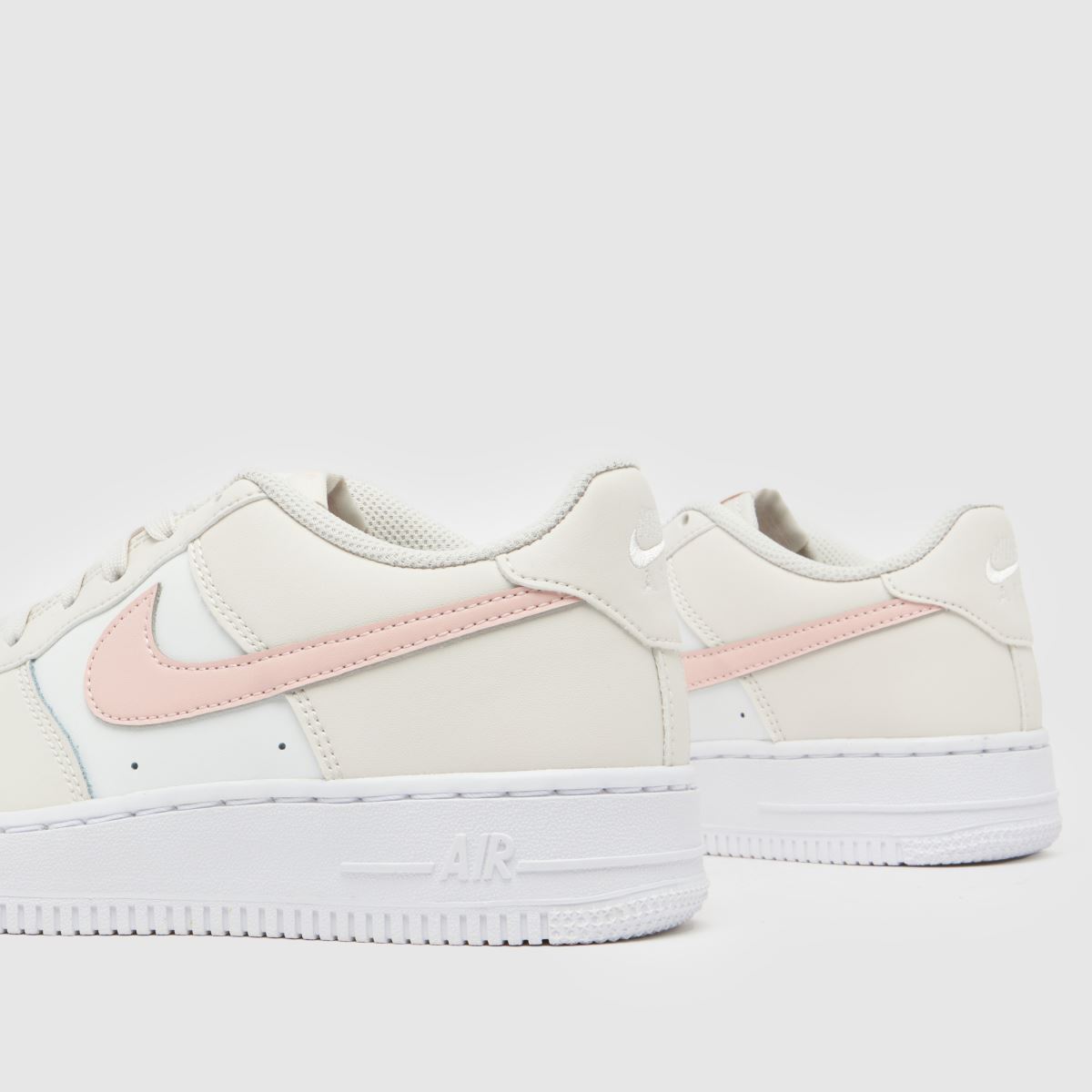 Béžové multifunkční tenisky Nike Air Force 1 pro dívky