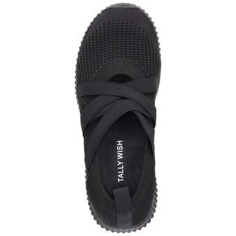 Tallywish Spangenballerina in schwarz