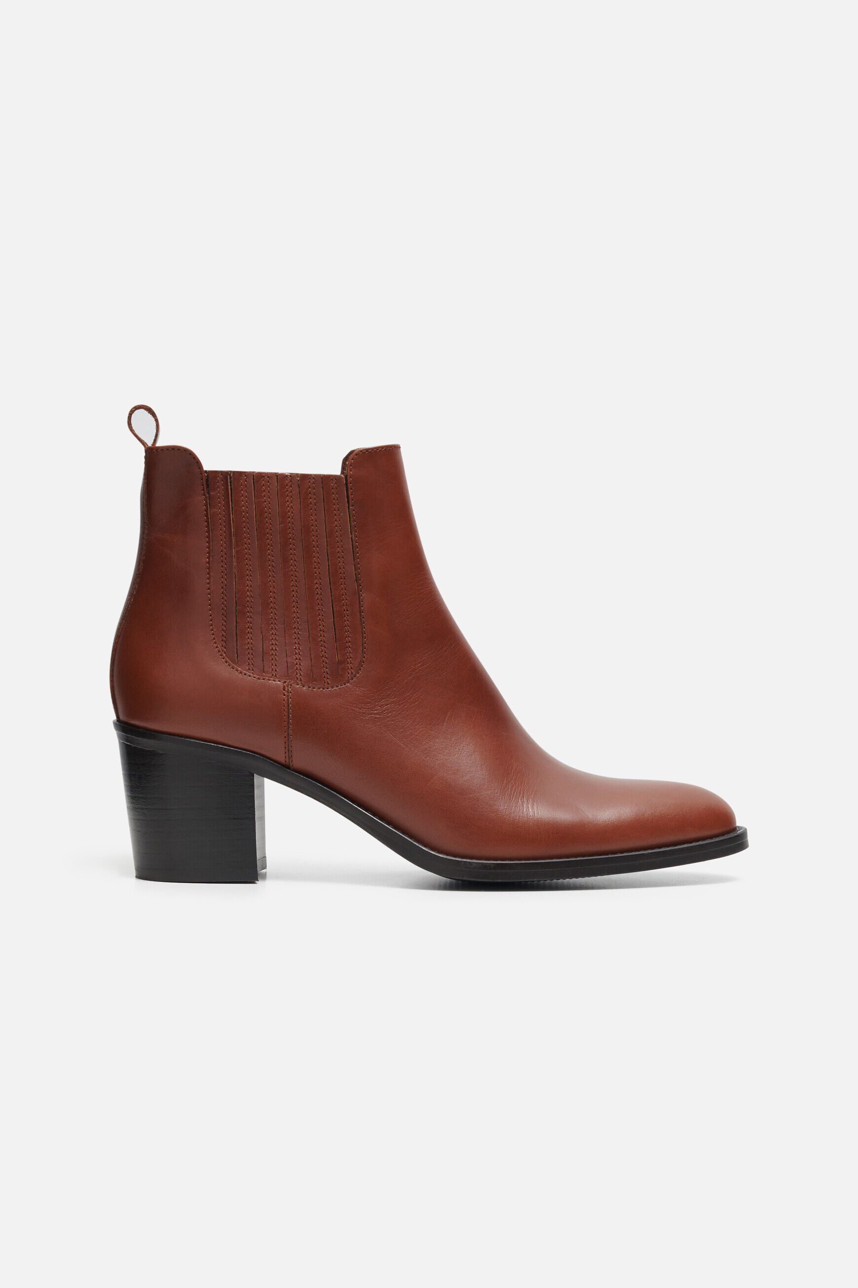 Chaussures echupa marron cognac femme