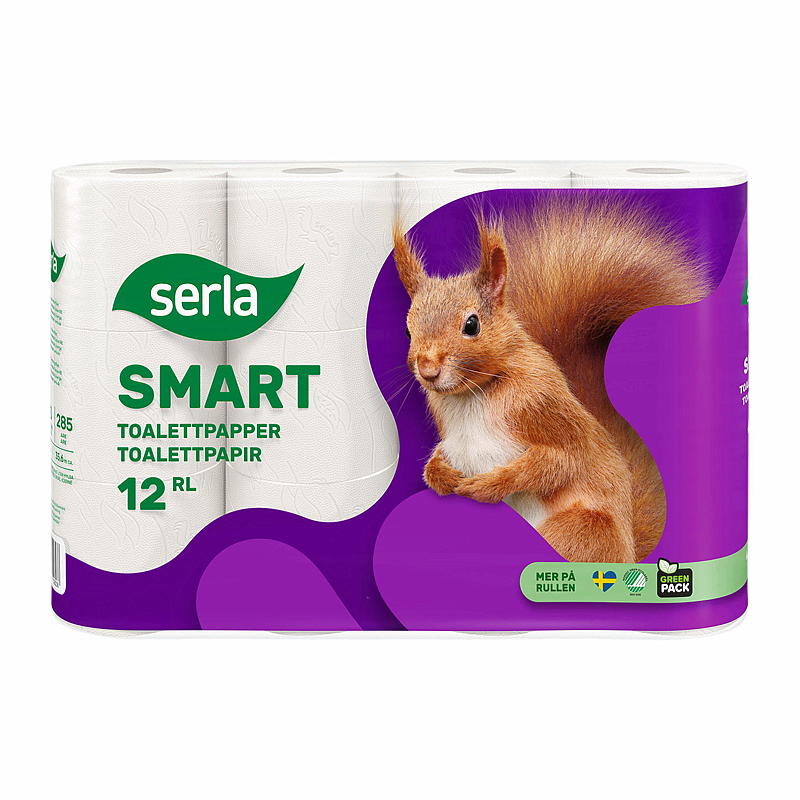 Serla Toalettpappir 12-pk Serla Smart