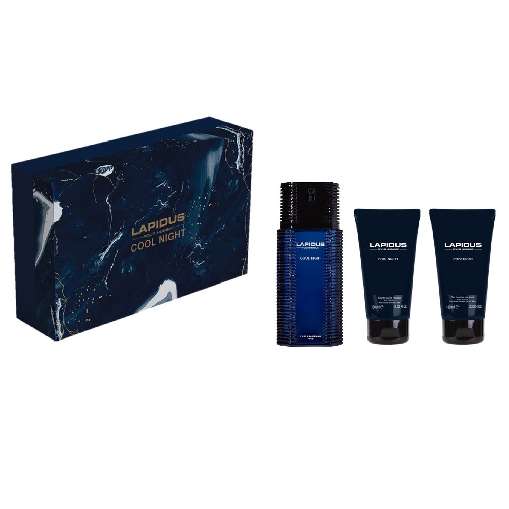 Ted Lapidus Lapidus Pour Homme Cool Night Coffret