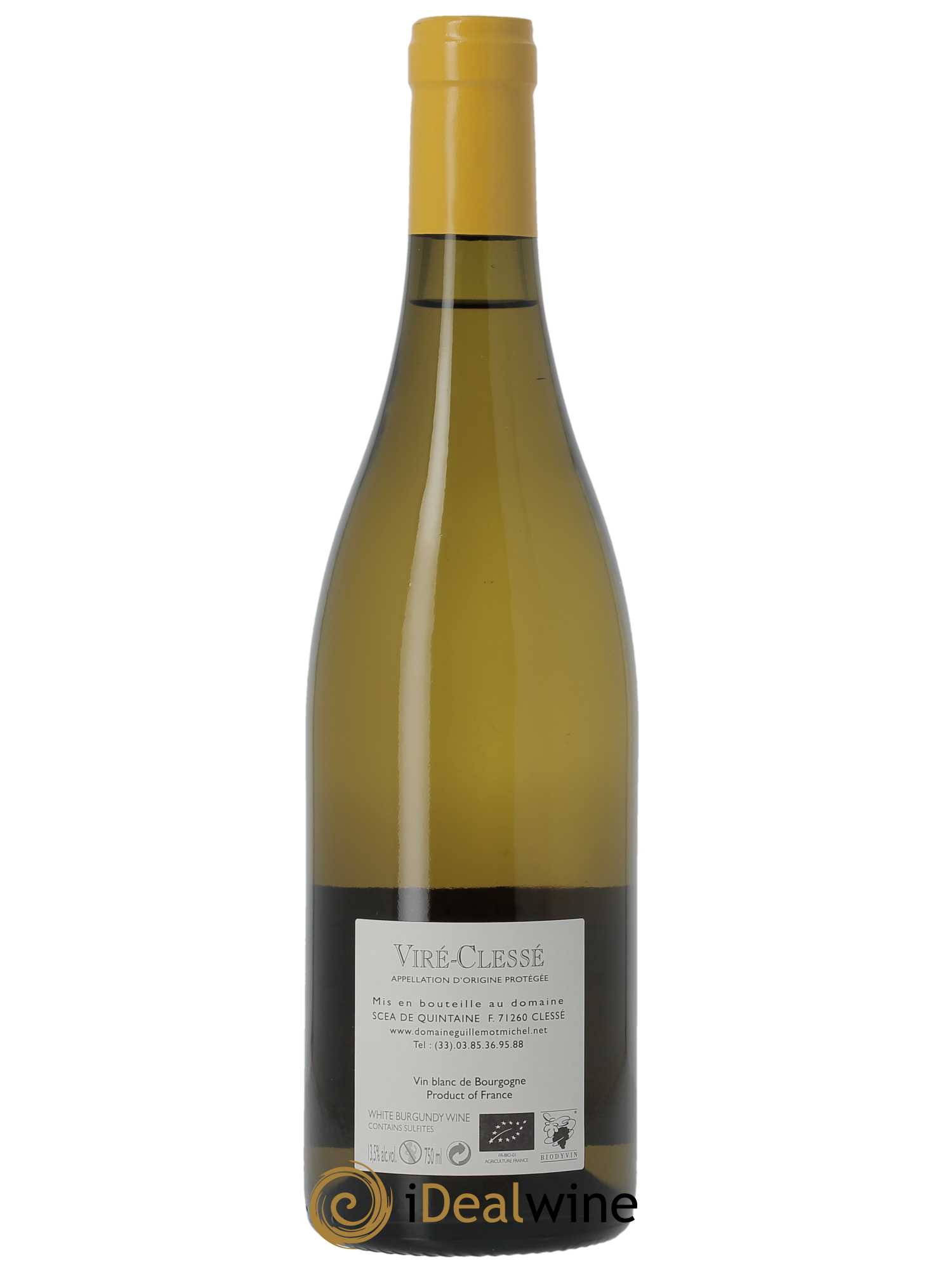 Viré-Clessé Quintaine Domaine Guillemot-Michel  2021 - Lot de 1 Bouteille
