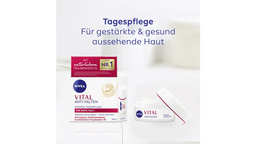 NIVEA VITAL Anti-Falten Intensiv Tagespflege für Reife Haut 50 ml