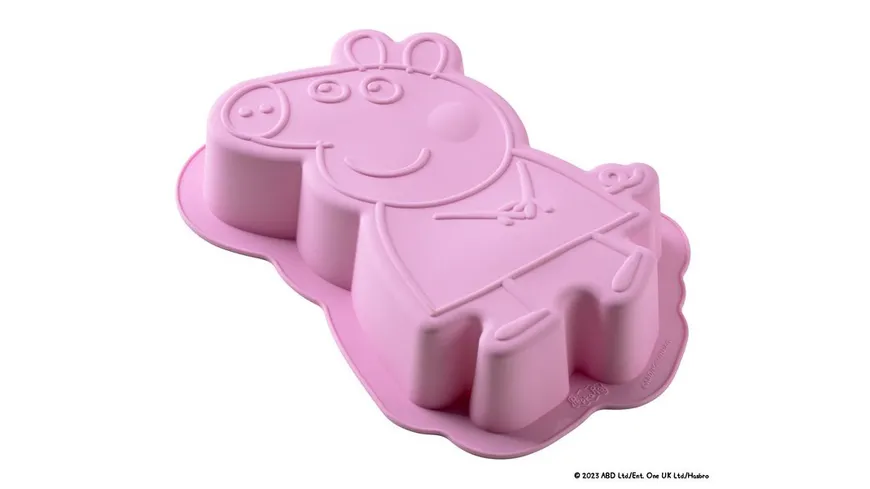 Dr.Oetker Silikonbackform Peppa pink