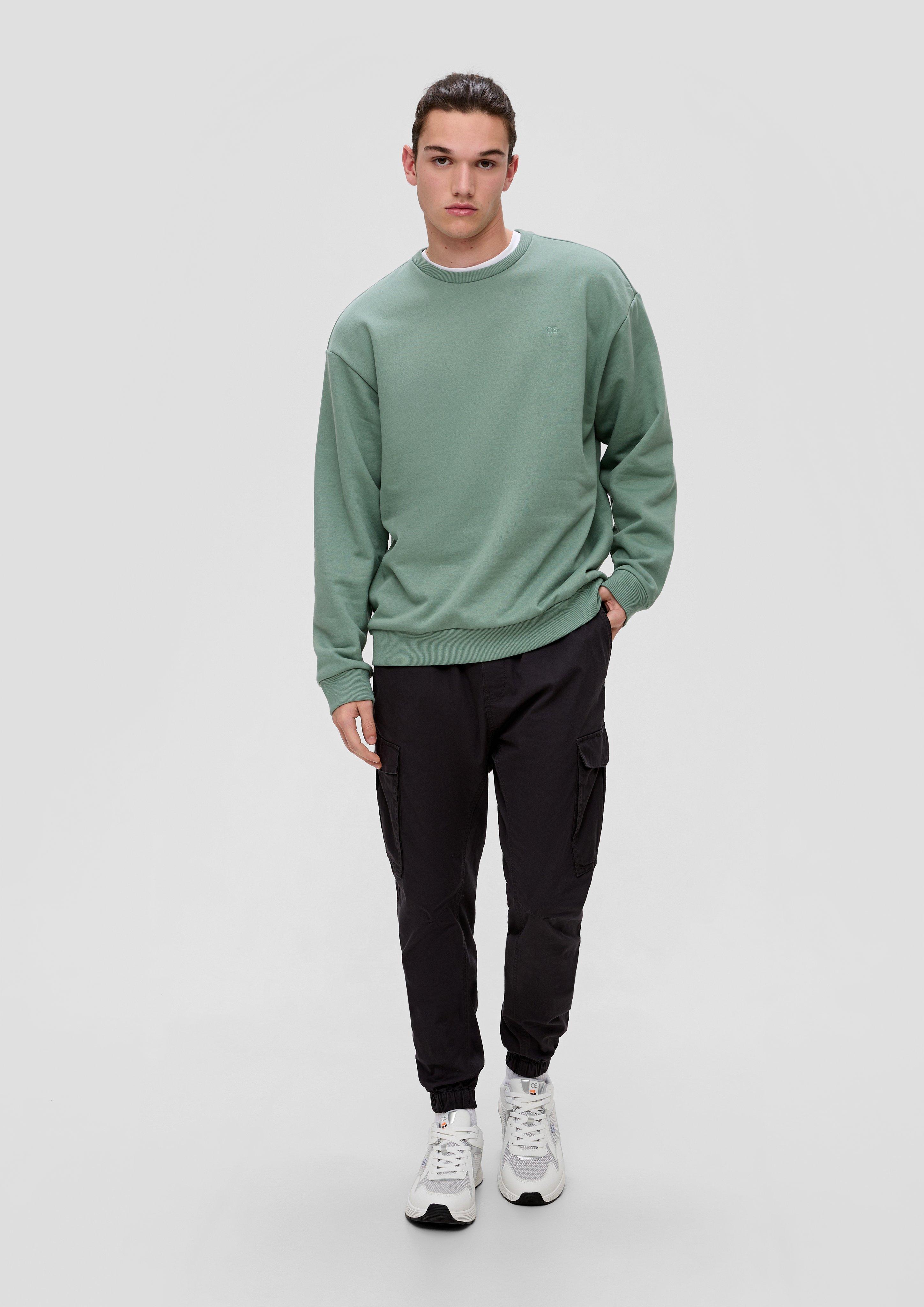 Klassisches Sweatshirt mit Logo-Stickerei  2141652-72L0