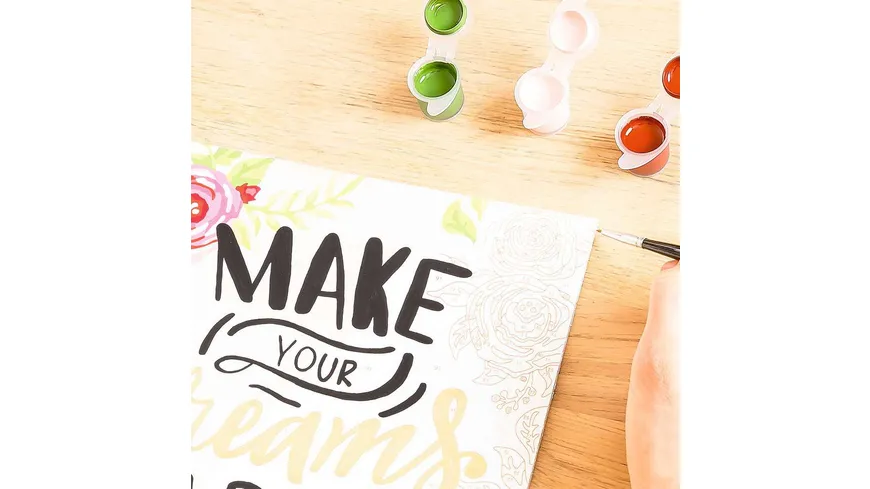 Ravensburger Beschäftigung - CreArt - Malen nach Zahlen 29028 – Make your dreams happen