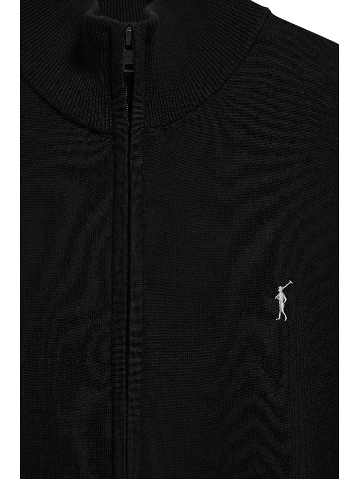 Polo Club Cardigan in Schwarz günstig kaufen