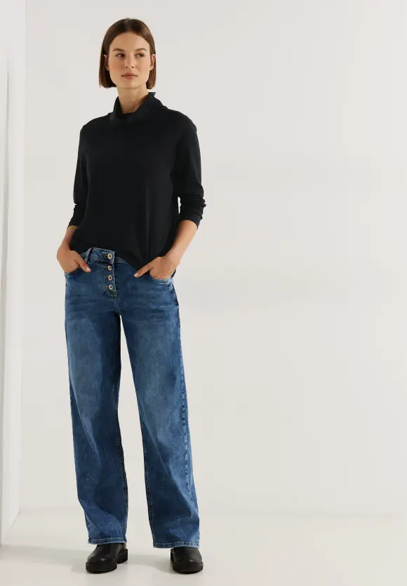 CECIL Jersey Basicshirt