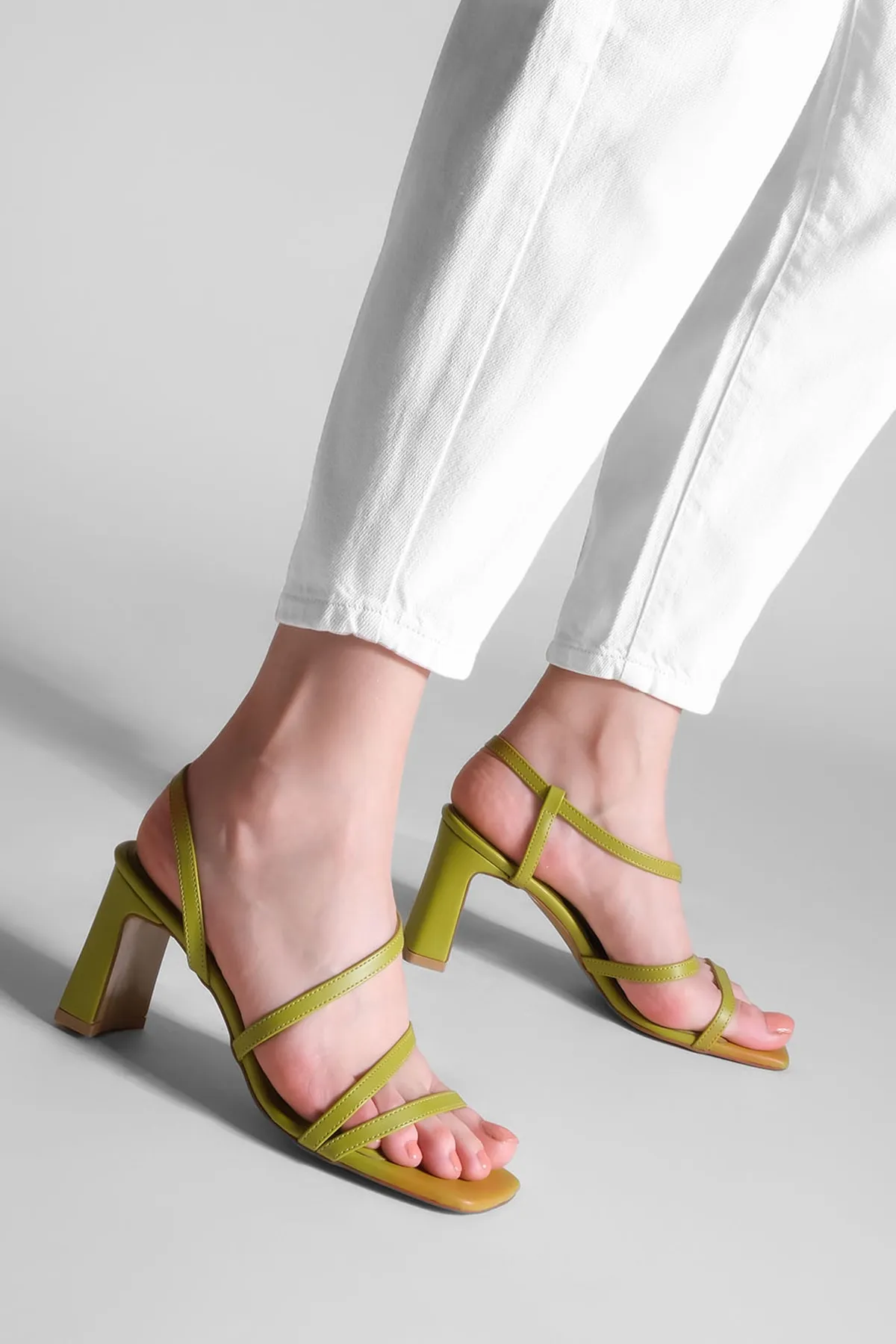 Marjin  High Heels - Grün - Pfennigabsatz/Stiletto