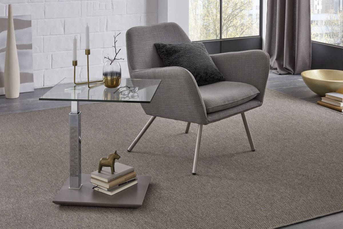 Couchtisch 1442 Glas klar 47 cm
