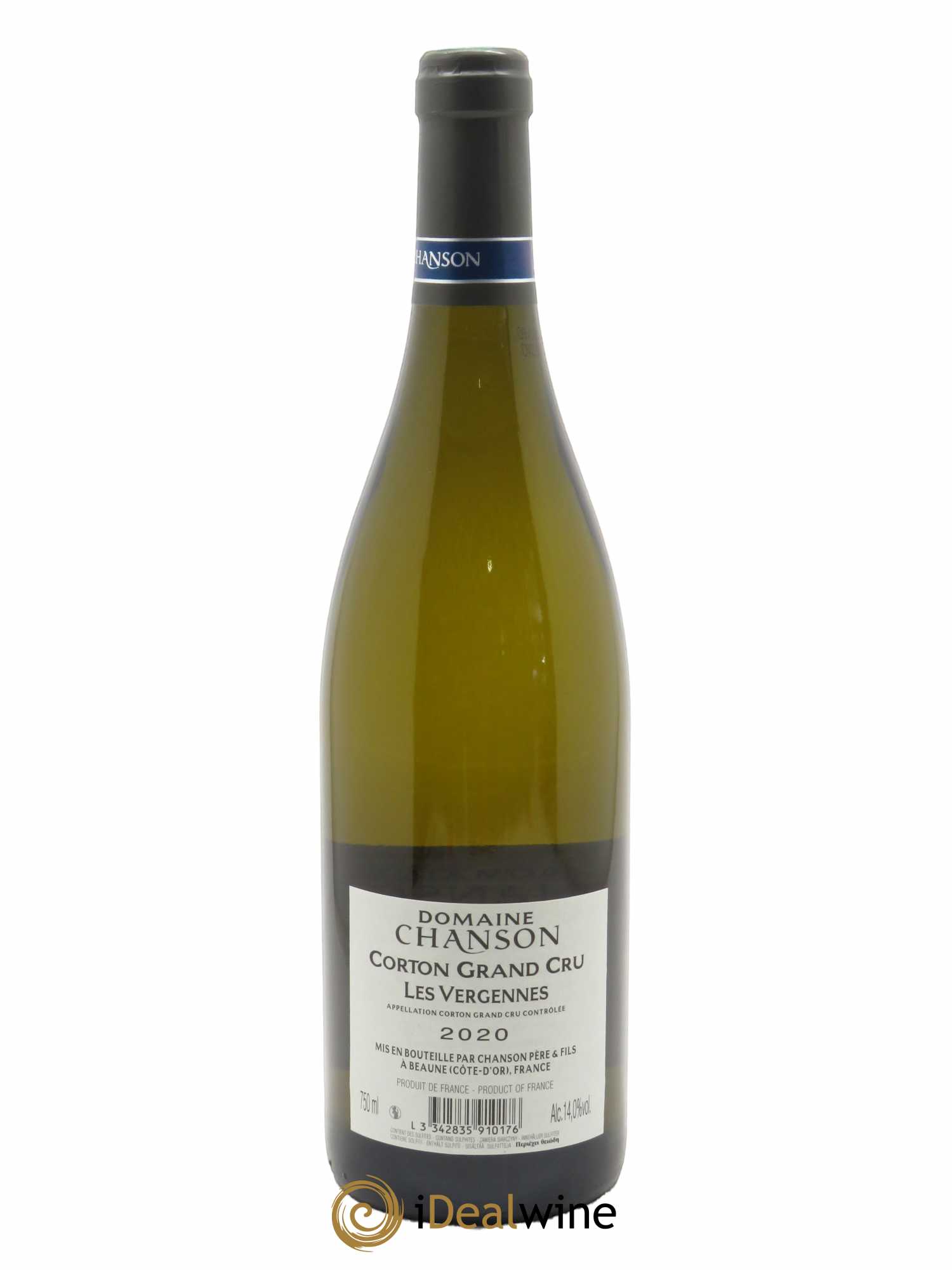 Corton-Vergennes Grand Cru Chanson  2020 - Lot de 1 Bouteille