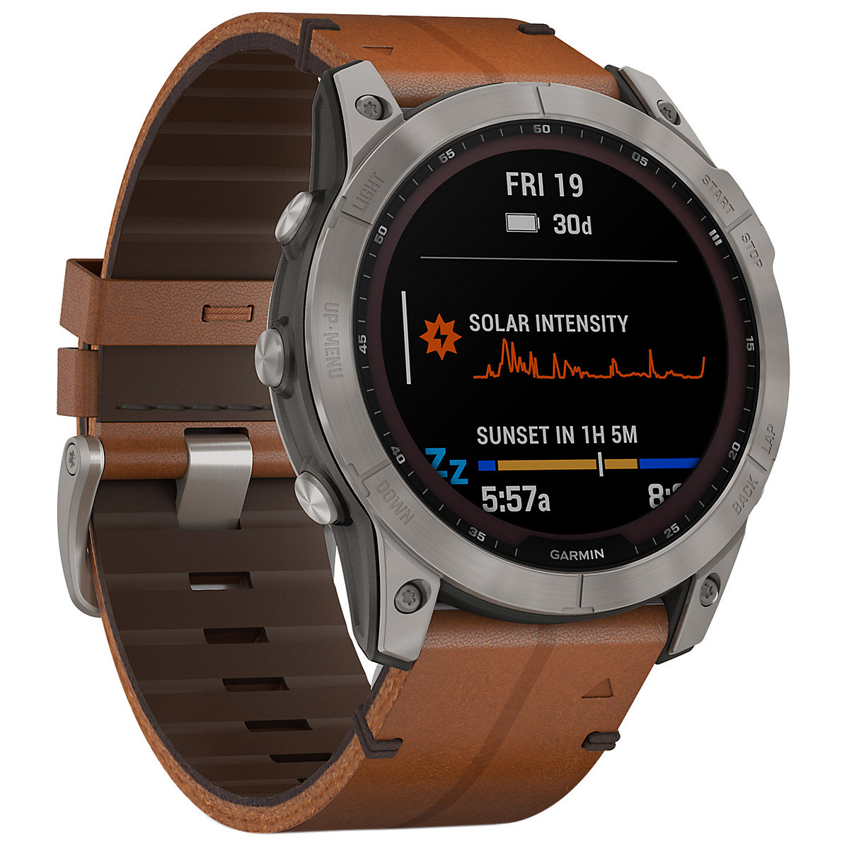 Fenix 7X Saphir Solar Titan Smartwatch Schiefergrau Smartwatches