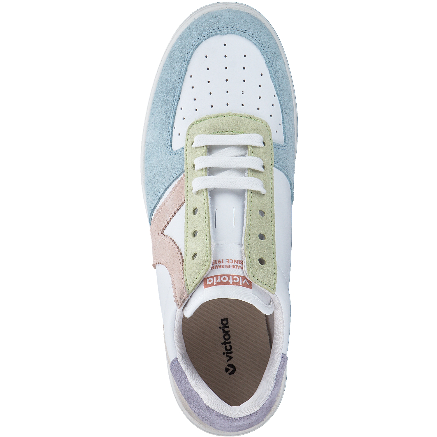 Victoria Madrid 1258214, Schnürschuhe, Damen, weiß