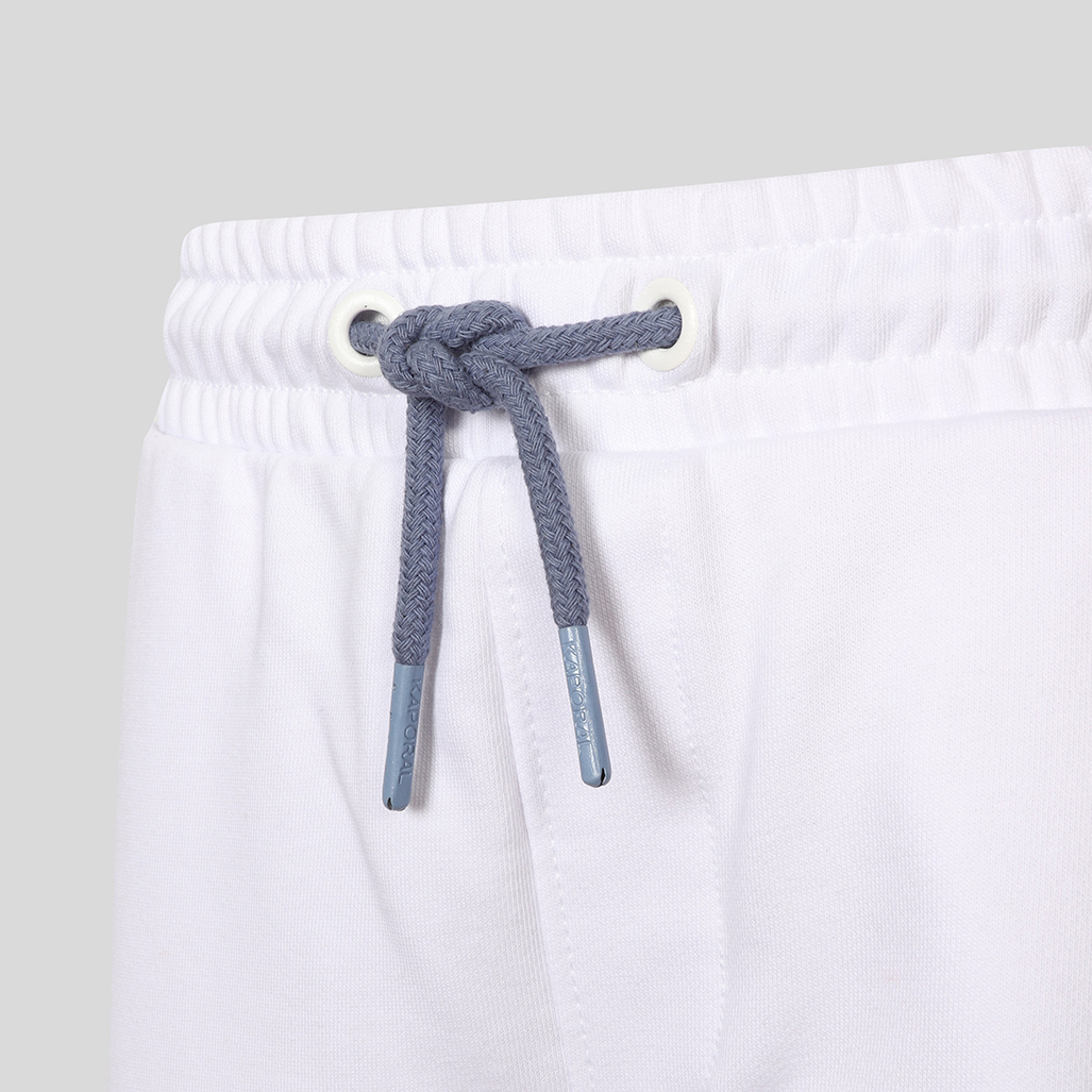 OBOY   Short jogging blanc garçon