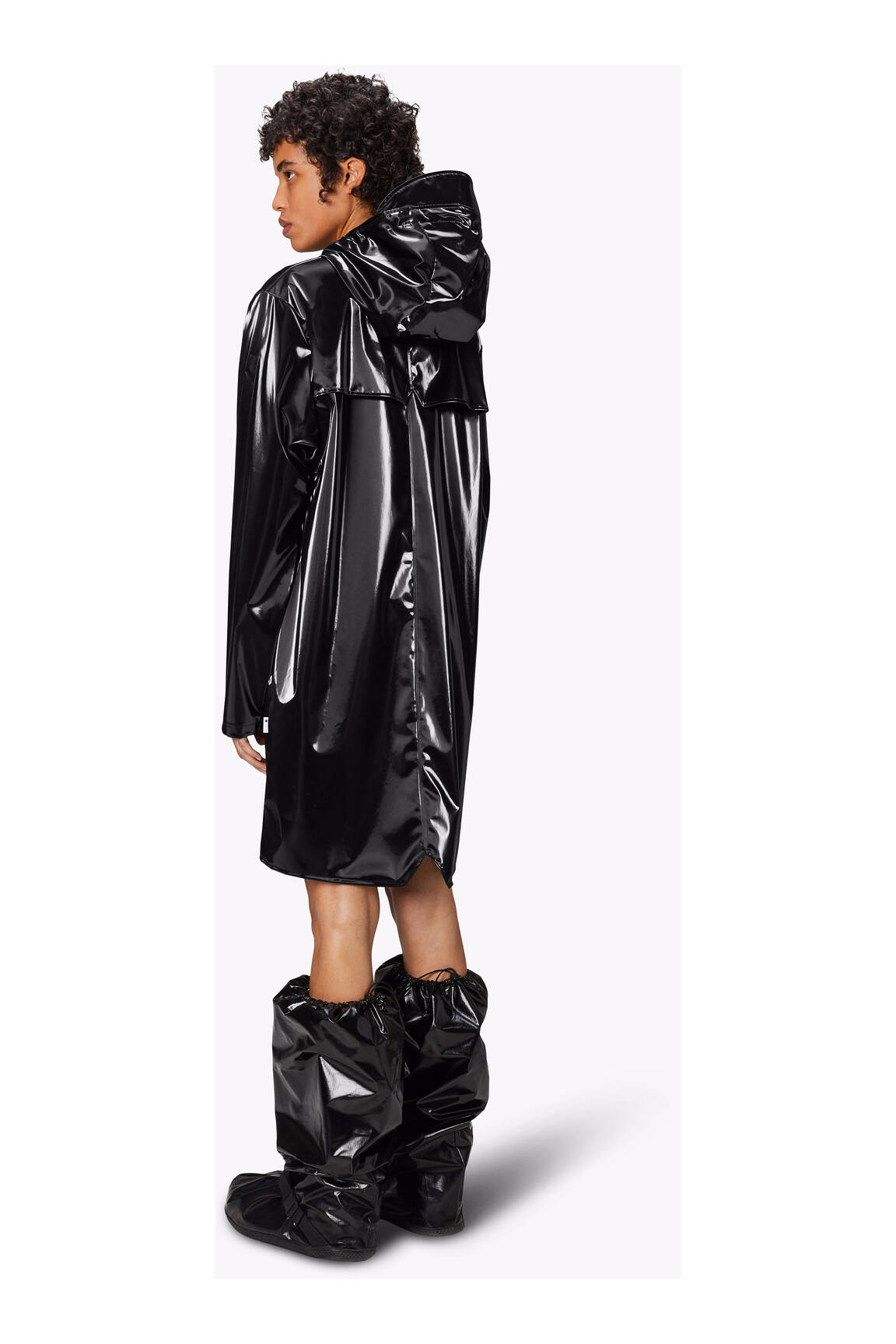 Rains Impermeables Trenchs Unisexe couleur noir