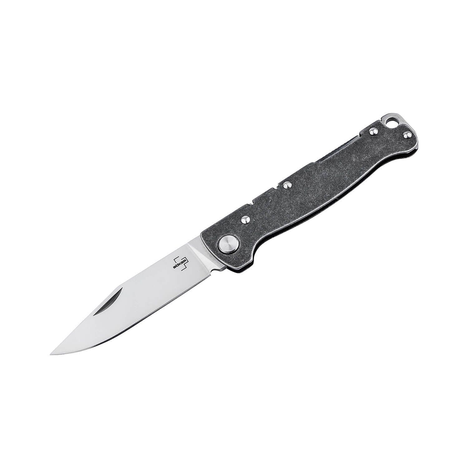 Taschenmesser Atlas Backlock Clippoint