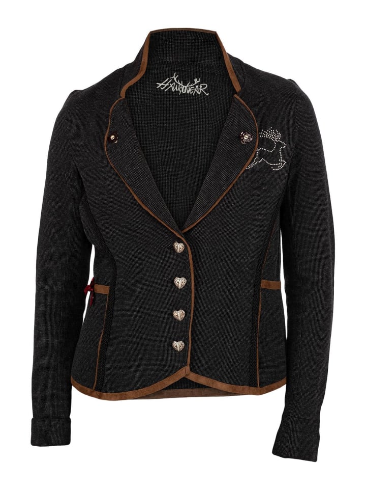 Hangowear Jacke QADIRA in anthrazit günstig kaufen