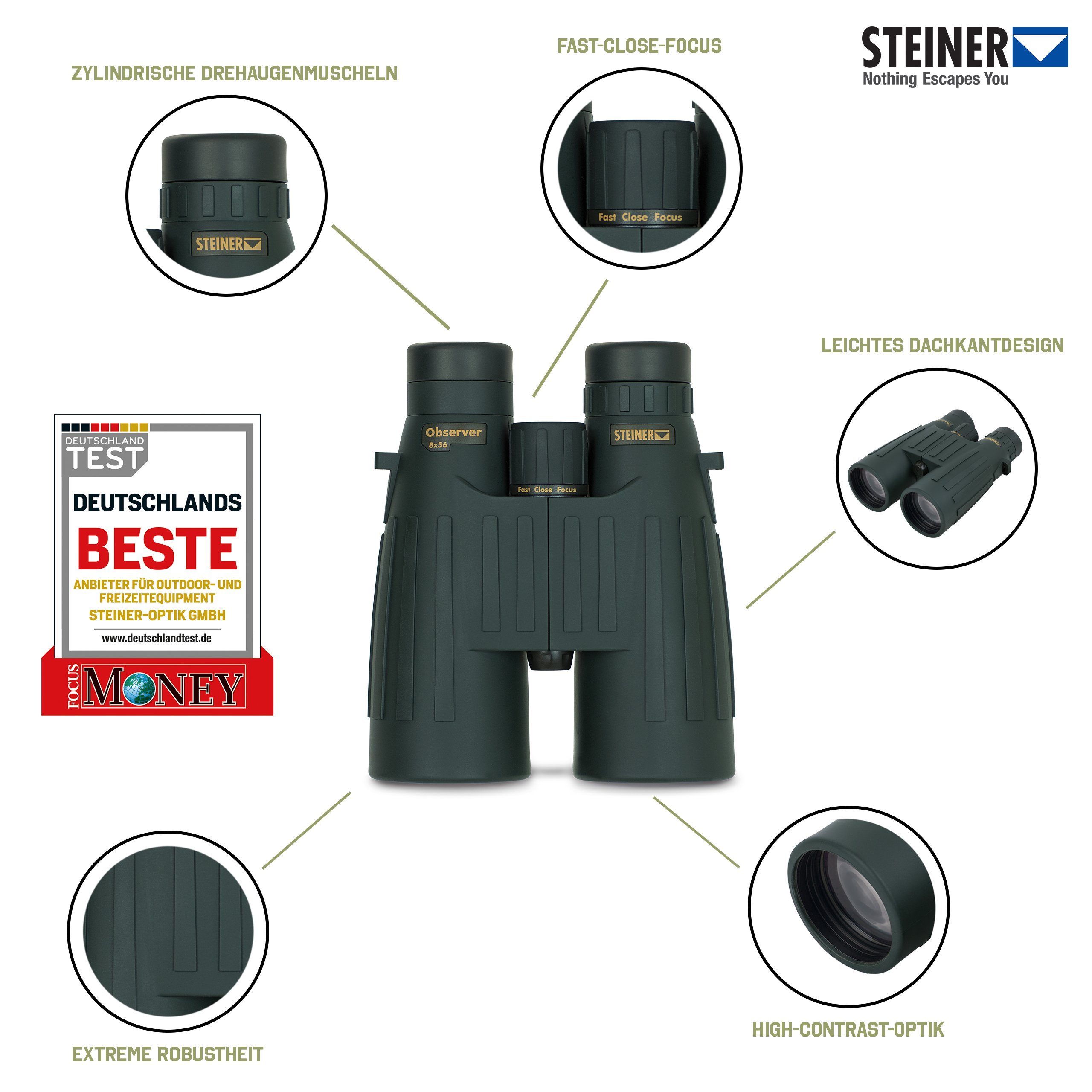 Steiner Observer 8x56 Fernglas
