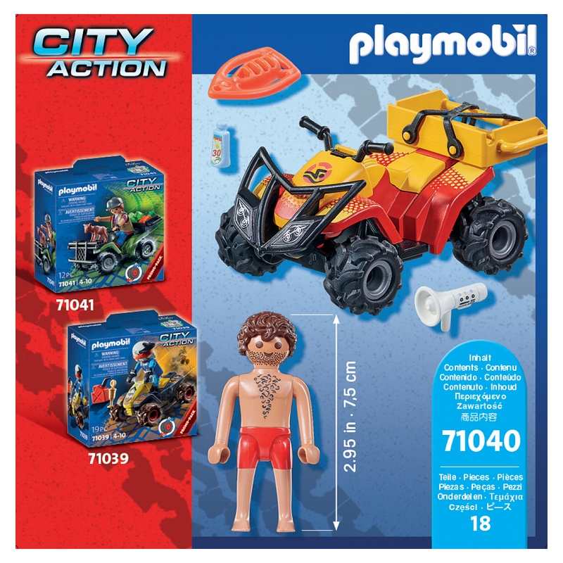 71040 Quad Sauveteur en mer