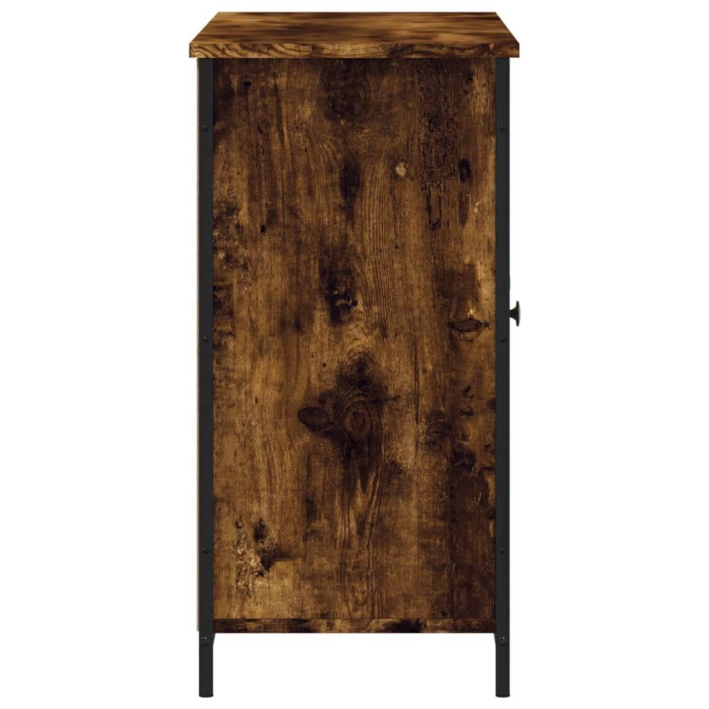 vidaXL Sideboard Sideboard Räuchereiche 100x35x70 cm Holzwerkstoff (1 St)