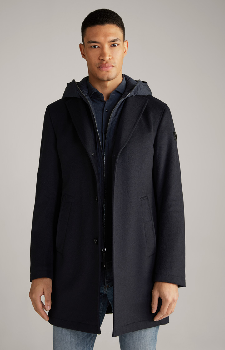 Cornflower-Mantel Mailor in Navy
