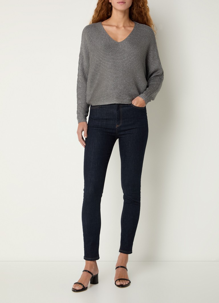 Πουλόβερ Ralph Lauren με ριμπ ύφανση και lurex