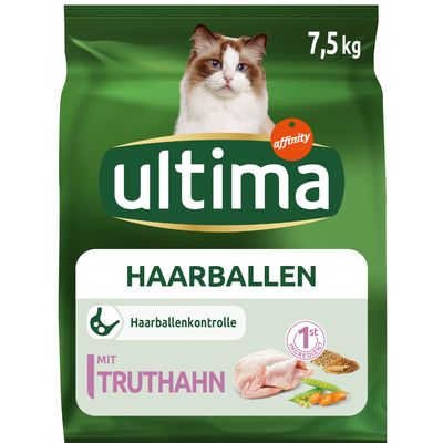 Ultima Cat Hairball - Truthahn & Reis