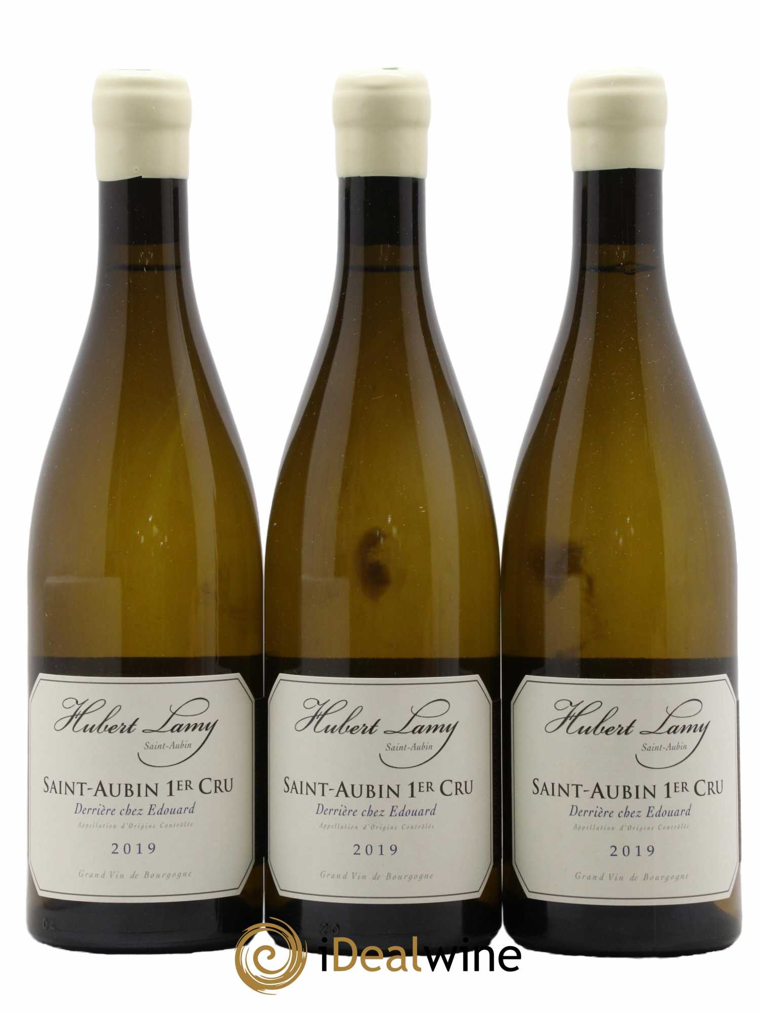 Saint-Aubin 1er Cru Derrière chez Edouard Hubert Lamy  2019 - Lot de 3 Bouteilles