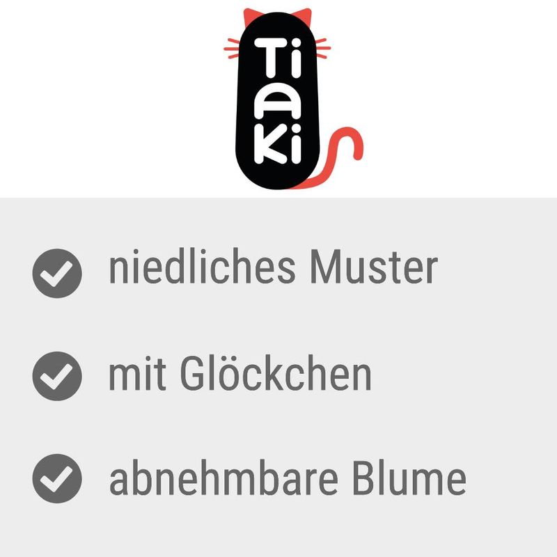 TIAKI Katzenhalsband Fishbone zu TOP-Preisen