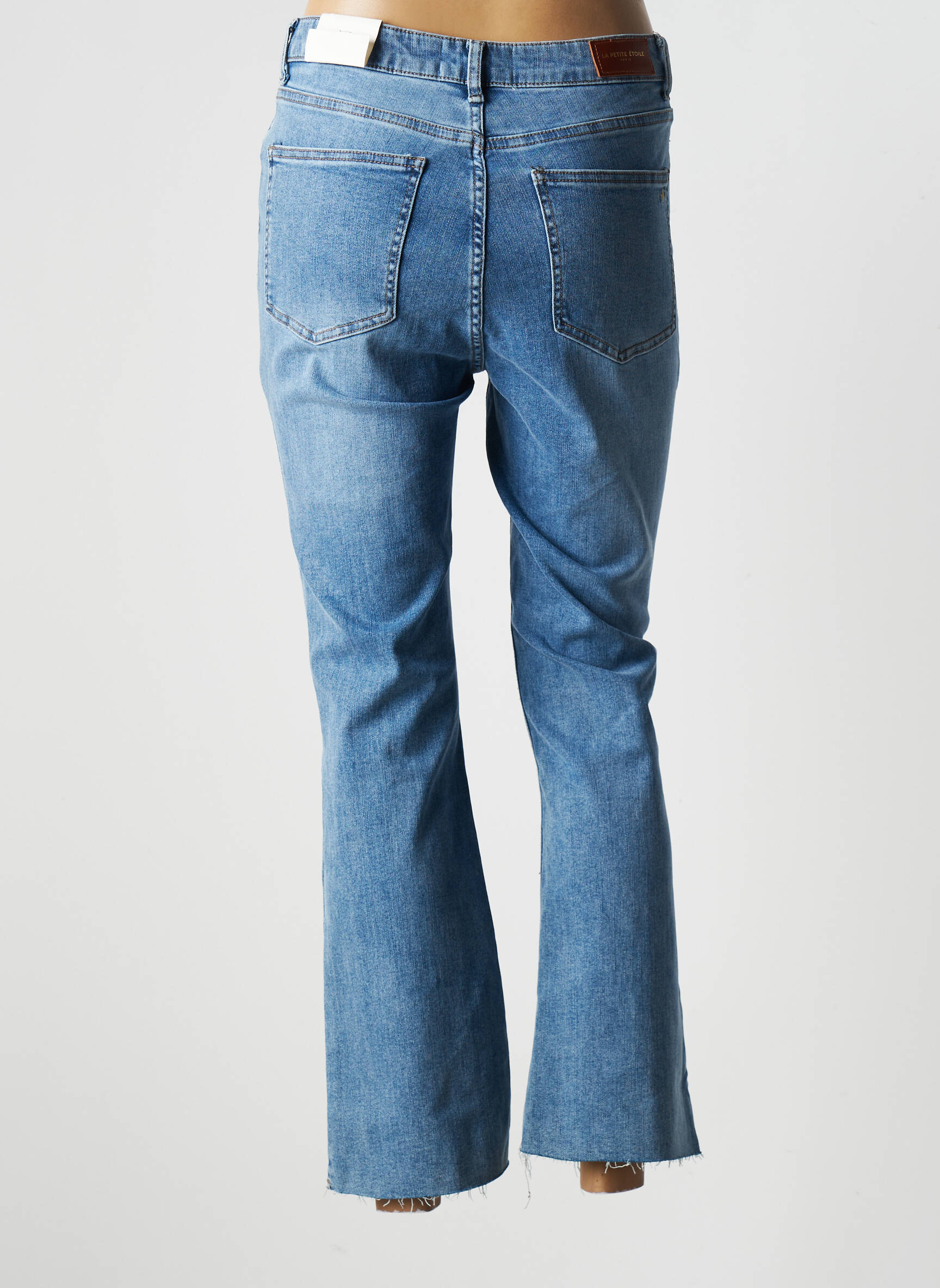 La Petite Etoile Jeans Bootcut Femme couleur bleu