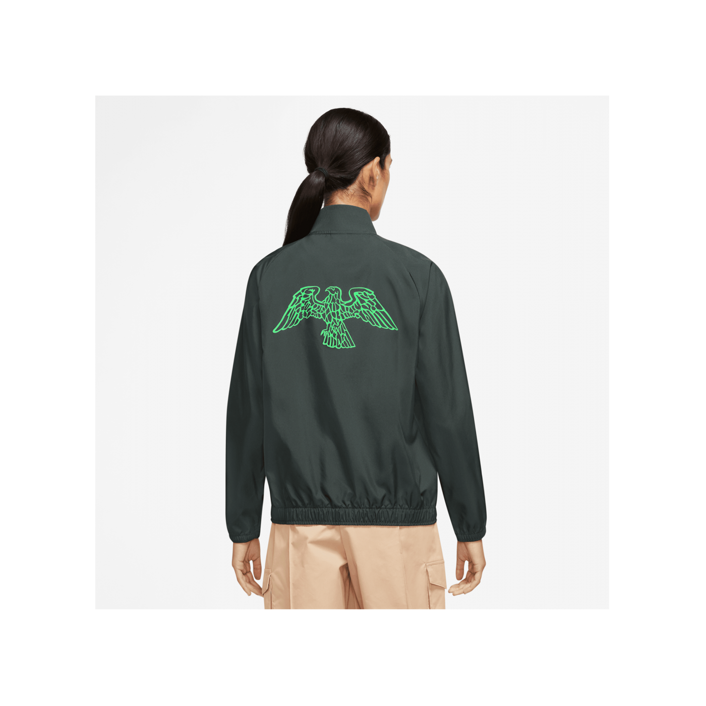 Nike Nigeria Anthem Jacke Damen Grün F382