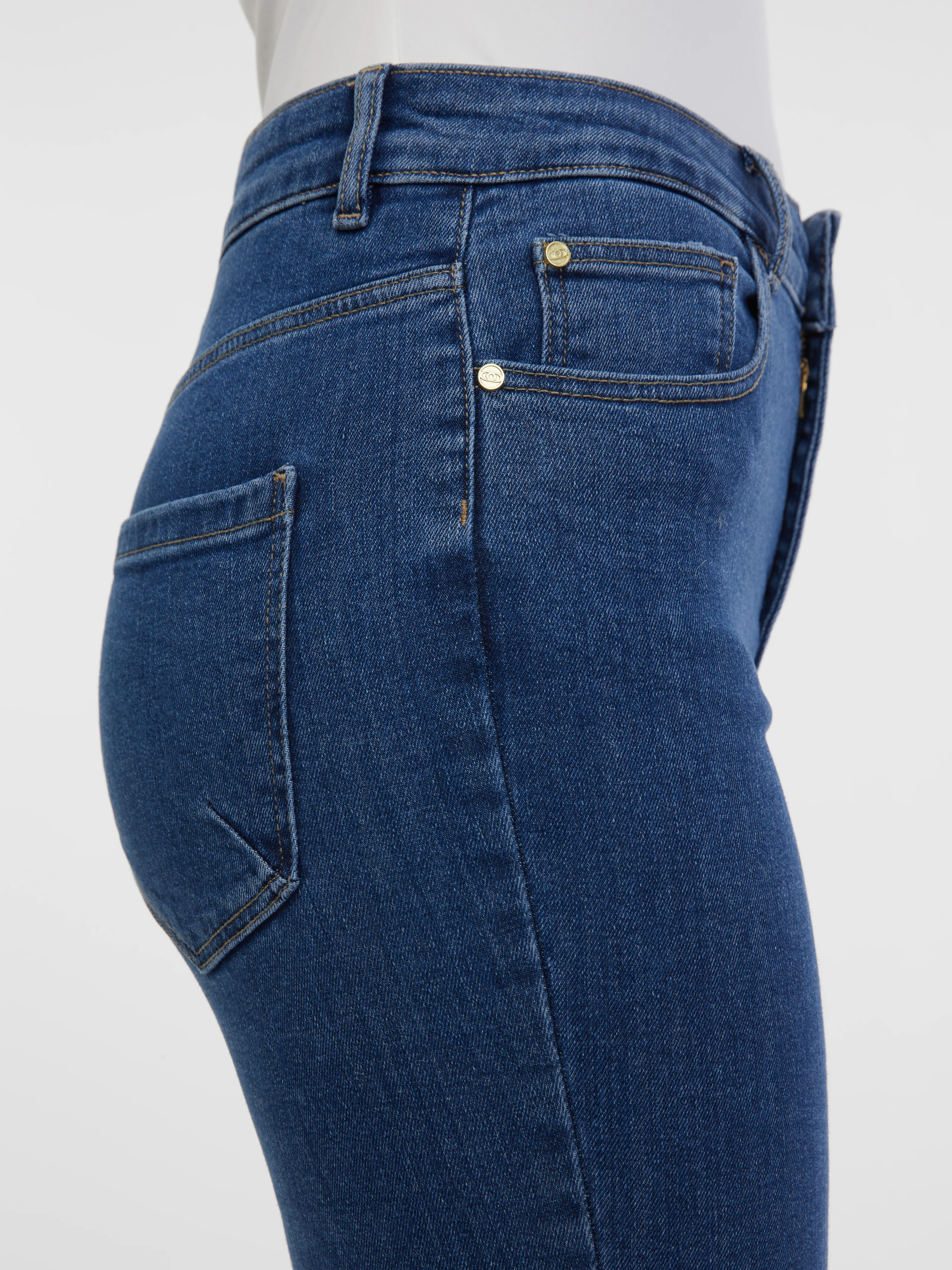 Blaue Damen Skinny Fit Jeans ORSAY