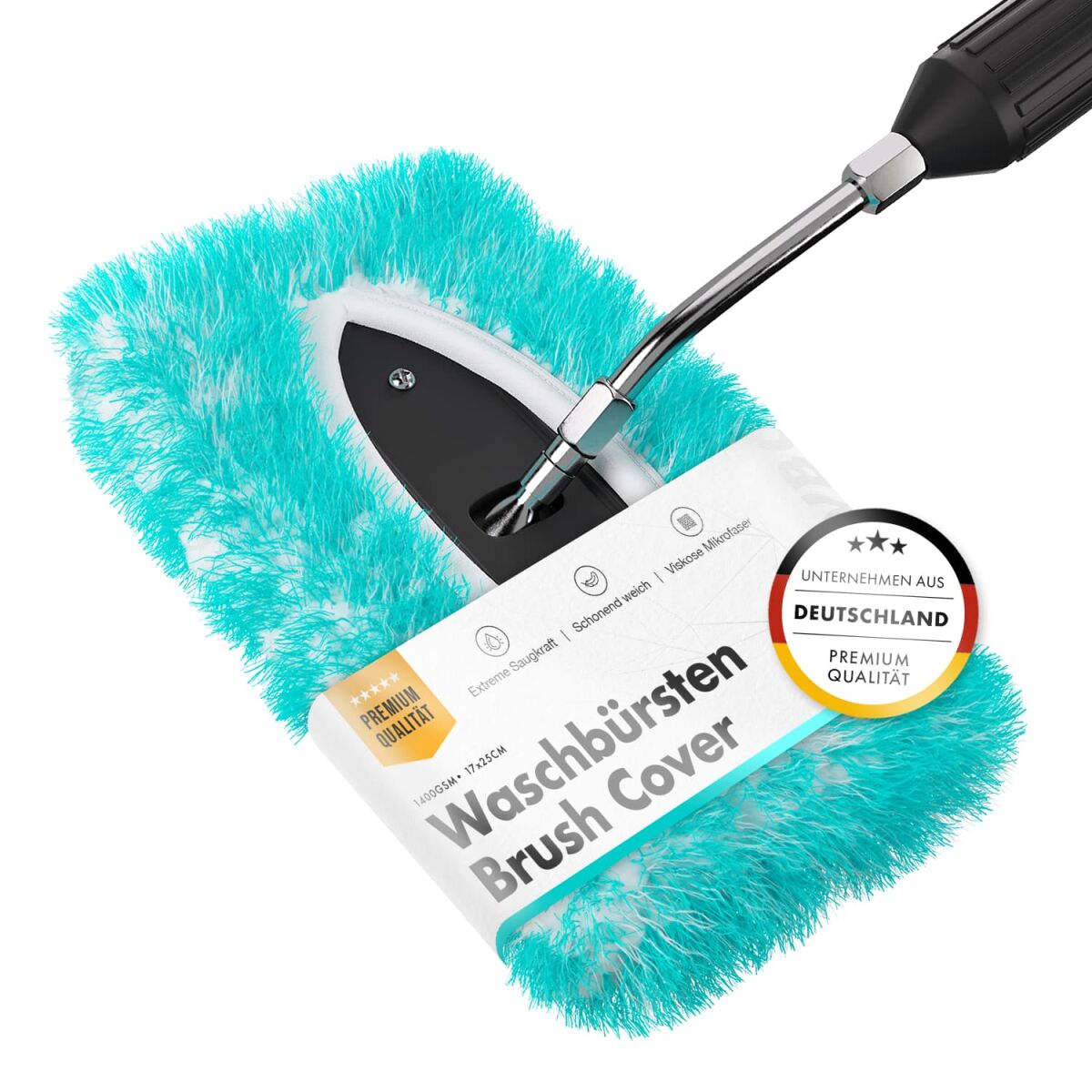 chemicalworkz Wash Brush Cover V2 1400GSM Türkis 17×25cm