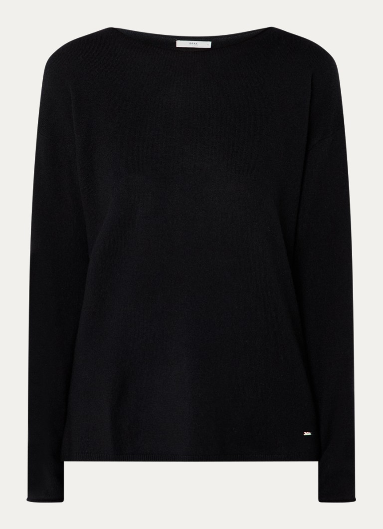 Sweter BRAX Liz Fine Knit z mieszanki kaszmiru