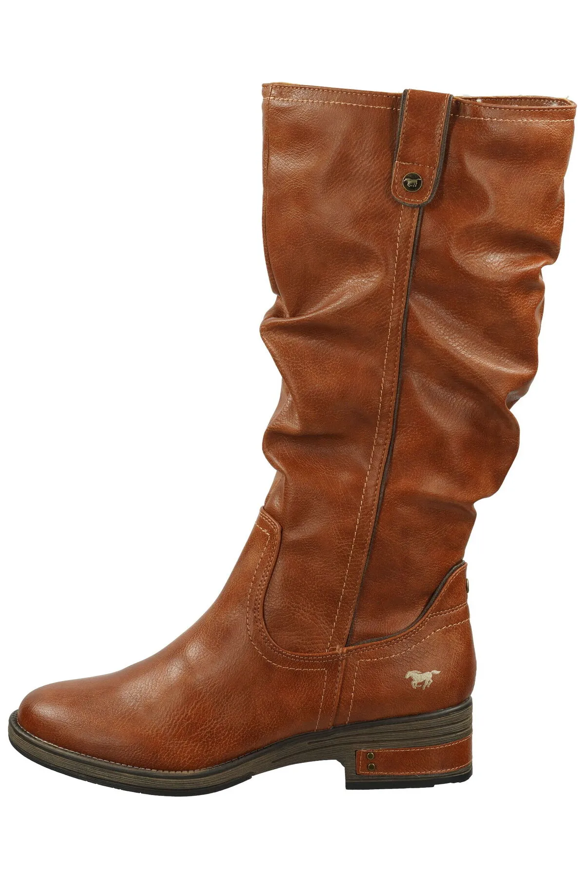 Mustang  Stiefel - Braun - Blockabsatz