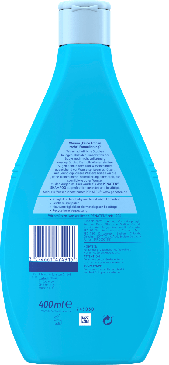 Baby Shampoo, 400 ml