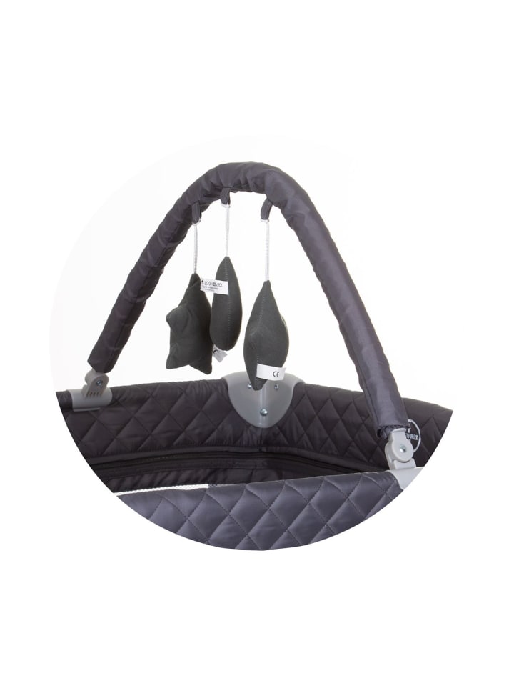 Chipolino Reisebett Luna 2 Ebenen in braun günstig kaufen 60x120 cm