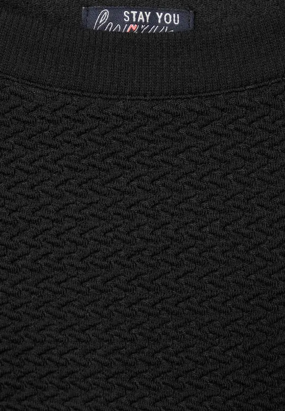 CECIL Langarmshirt mit Struktur