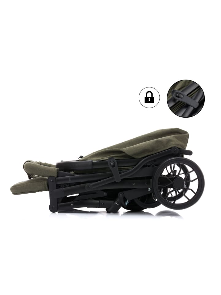 fillikid Sportwagen Buggy Styler Elite Exklusiv in Oliv Melange günstig kaufen onesize