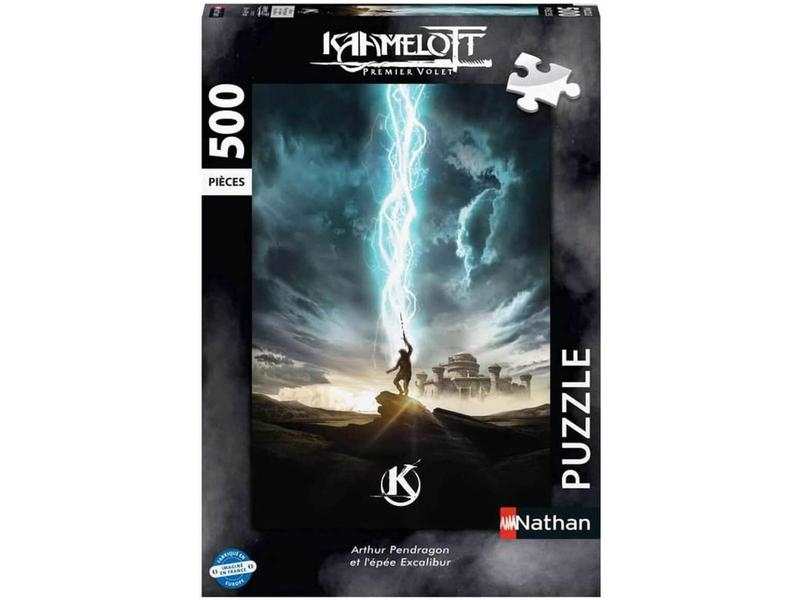Puzzle 500 pièces Arthur Pendragon et l'épée Excalibur / Kaamelott