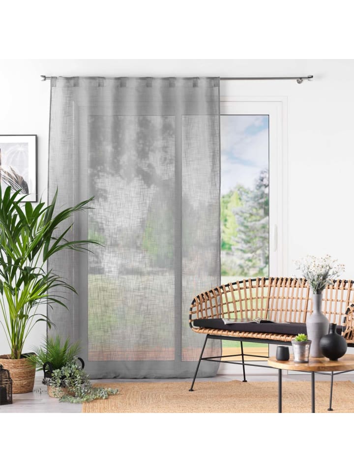 Douceur d’Intérieur Gardine in grau günstig kaufen onesize