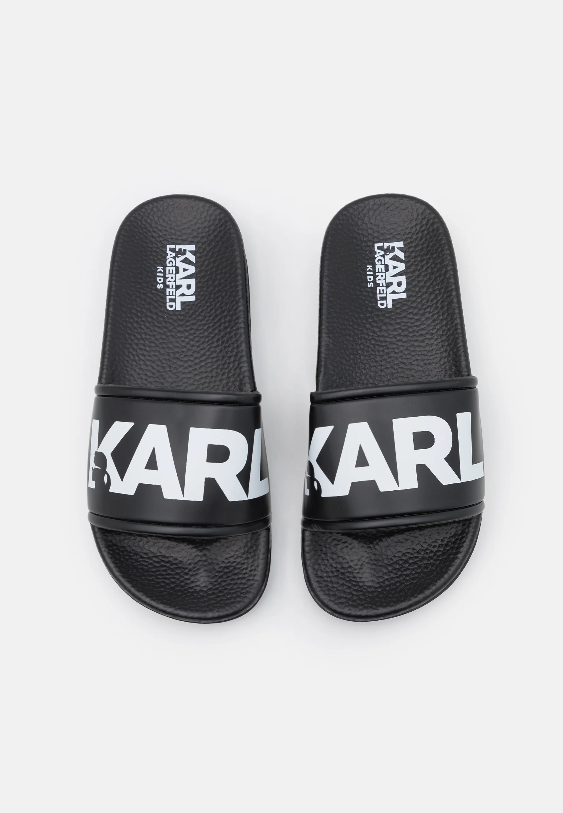 KARL LAGERFELD KIDS AQUA SLIDES UNISEX - Pantuflas