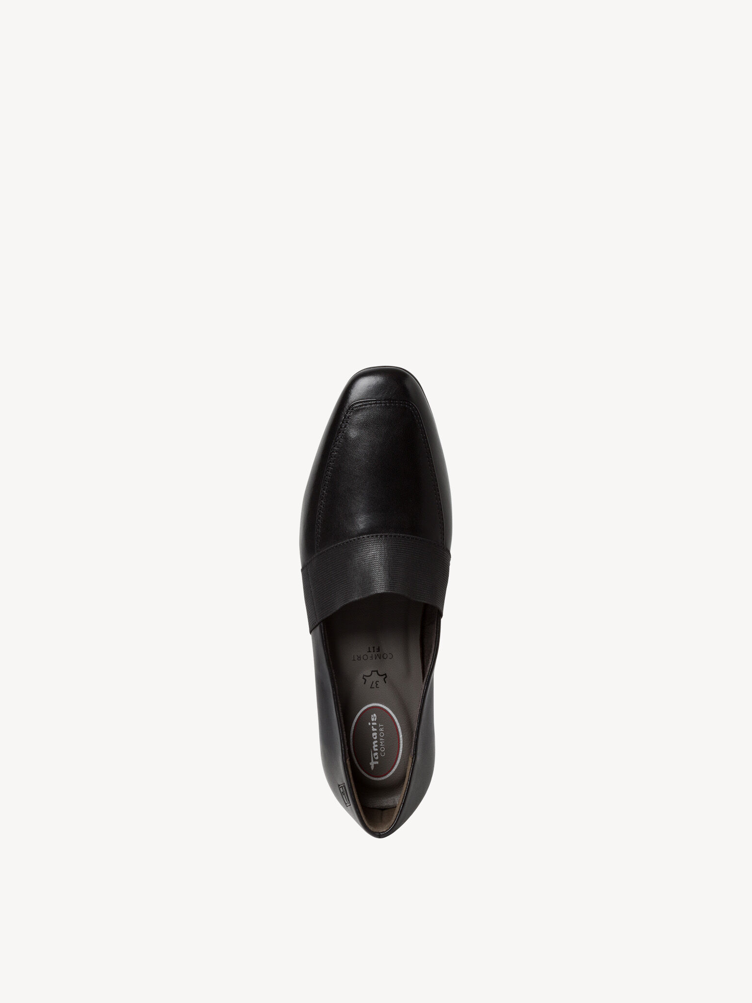 Trotteur en cuir - noir